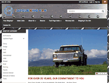 Tablet Screenshot of 4x4repairmanuals.com